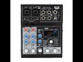 CAD Audio MU4 FX USB Mixer