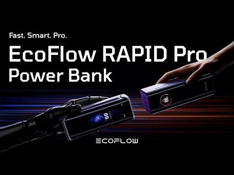 Внешний аккумулятор EcoFlow Power Bank 27650mAh RAPID Pro 300W Black (EF-RAPIDPRO27K-EU)