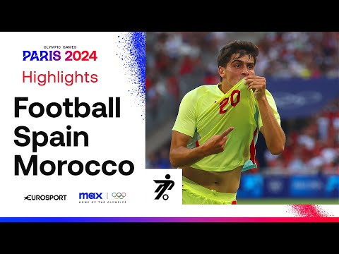 COMEBACK! 🔥 | Spain 2-1 Morocco Men's Olympic Semi-Final Football Highlights | #Paris2024 #Olympics