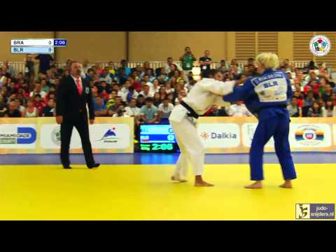 Judo 2013 Wold Championship Miami Cadets: Colman (BRA) - Minenkova (BLR) [-52kg] bronze