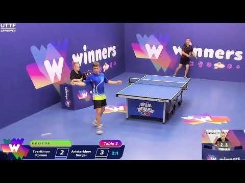 WINners CUP table 2  31.08 Tveritinov Roman - Aristarkhov Sergei  21:00