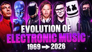 THE EVOLUTION OF ELECTRONIC MUSIC (1969 - 2026)