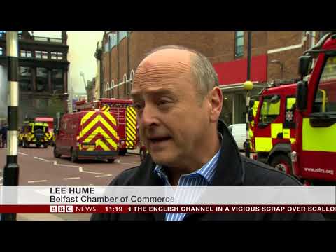 Belfast Primark Fire,  grave concerns for the Bank Building - Chris Page/Emma Vardy