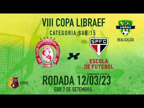 PEQUENINOS DO JOCKEY X SÃO PAULO FC COTIA - SUB 15