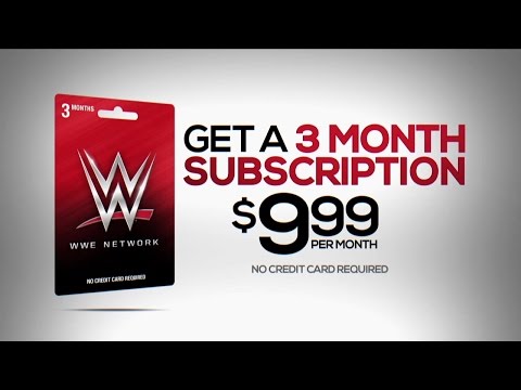 WWE Network gift cards available now at Walmart