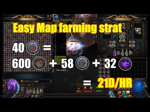 [POE 3.26]  Map farmer in T16.5 - 21 Div/HR - (16Div/HR map only)