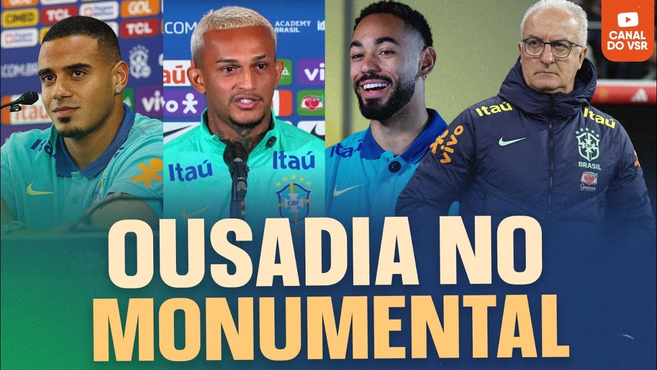 DORIVAL ABRE PASSAGEM PARA WESLEY E MURILLO