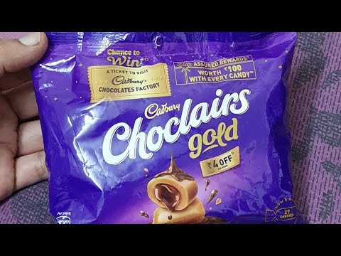 Cadbury Choclairs Gold / Win Ticket To Visit Cadbury Chocolates Factory #cadbury