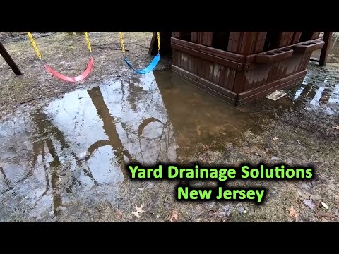 Yard Drainage Solutions - Central New Jersey