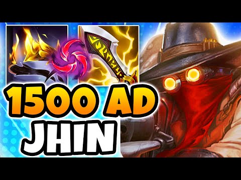 So I think Jhin Mid might be a little broken right now... (1500 AD)