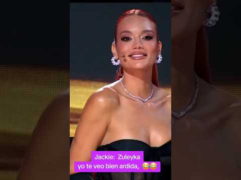 Zuleyka Rivera molesta por decisión del Jurado. #missuniverse #zuleykarivera