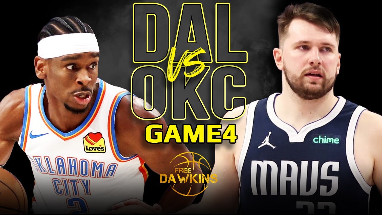 Dallas Mavericks vs OKC Thunder Game 4 Full Highlights | 2024 WCSF | FreeDawkins