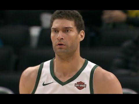 Brook Lopez Highlights vs Pacers RS19G2 - 8 Pts (19.10.18)