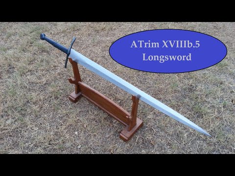 Cutting tatami with an ATrim XVIIIb.5 longsword from Angus Trim