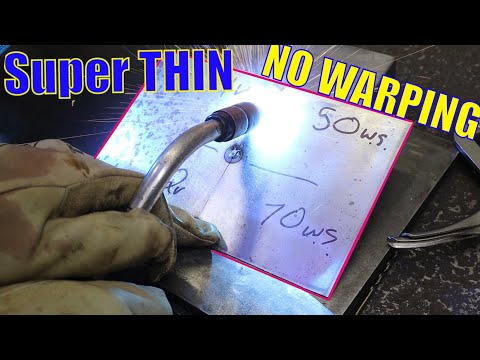How To Mig Weld SUPER Thin Metal with (NO WARPING)