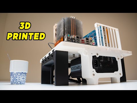 This Entire PC Test Bench Is 3D Printed… and It Works?!