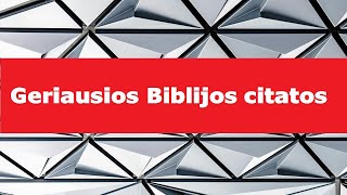 Biblijos citatos - tik GERIAUSIOS !