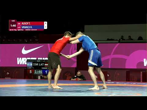 1/8 Men's GP No-Gi - 71 kg: T. ALROY (ISR) v. R. VANAGS (LAT)