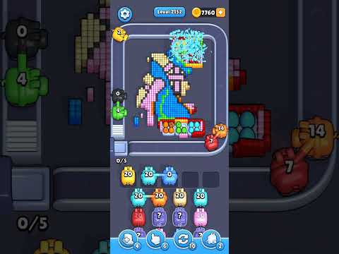 Pixel Flow Level 2152 Walkthrough