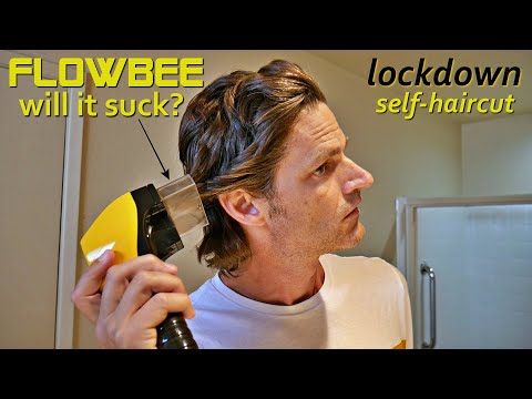 Chopping my hair off with a Flowbee! | Lockdown Self Haircut