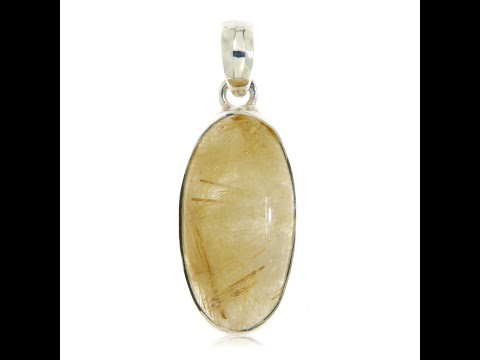Pandant Argint 925 Cuart rutilat Natural - Eleganta si Energie