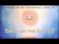 Essays On The Gita 6 The Synthesis Of Knowledge Works And Devotion CWSA 19