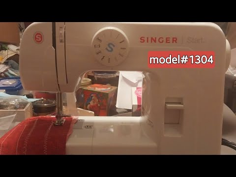 Singer Start Model #1304 Sewing Machine @JacquelineJaroffaith #sewingmachinereview 