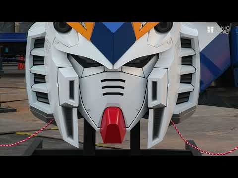 후쿠오카 라라포트 일본 최대급 실물대 건담 상두식 | 김타쿠닷컴