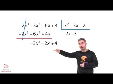 Divisão de polinômios passo-a-passo (método da chave)