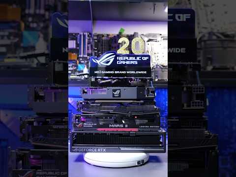 A lot has changed since the very first ROG GPU #ROG #asus #pcbuild # ...