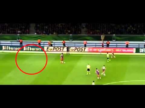 Ghost at Match of  Dortmund vs Bayern Munich