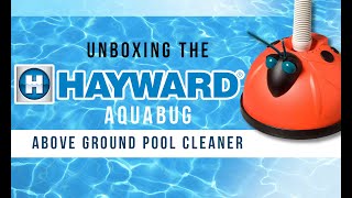 Unboxing the Hayward AquaBug Above Ground Pool Cleaner | Mei Li Twins