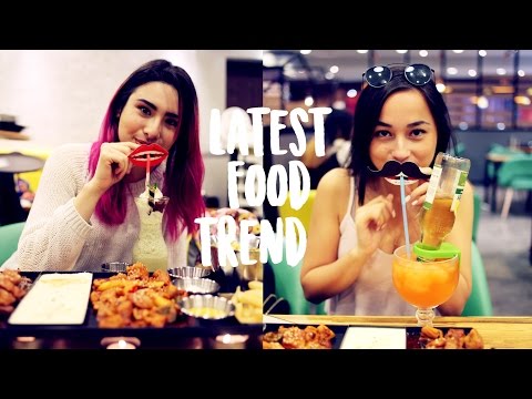 TRYING OUT THE LATEST FOOD TREND w/ J LOU