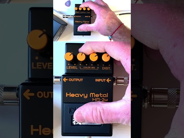 Vídeo relacionado con BOSS HM-2W Heavy Metal | Pedal de efecto de guitarra Waza Craft prémium con circuitería analógica | Reproducción auténtica del legendario BOSS HM-2 Heavy Metal