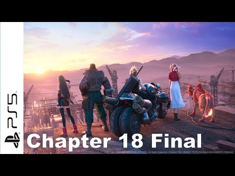 Final Fantasy VII Remake Chapter 18 Final PS5 Walkthrough Прохождение No Commentary