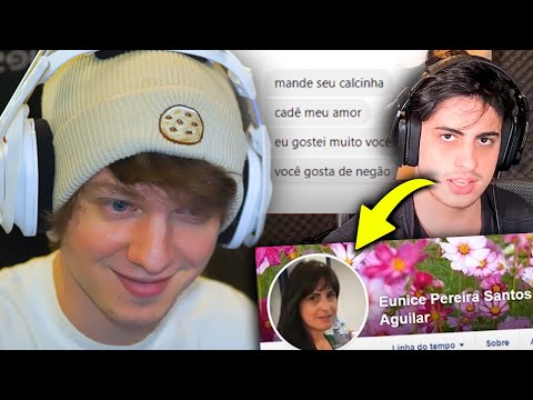 Vendo o Orochi fingindo ser viúva no facebook