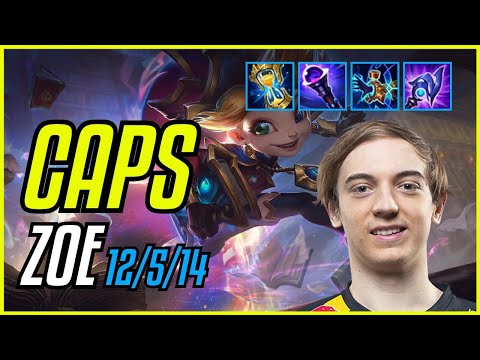 CAPS - ZOE MID - EUW CHALLENGER - PATCH 11.8