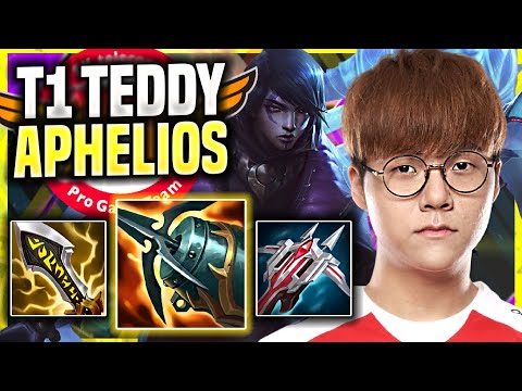 TEDDY IS A MONSTER WITH APHELIOS! - T1 Teddy Plays Aphelios ADC vs Kai'sa! | Season 11
