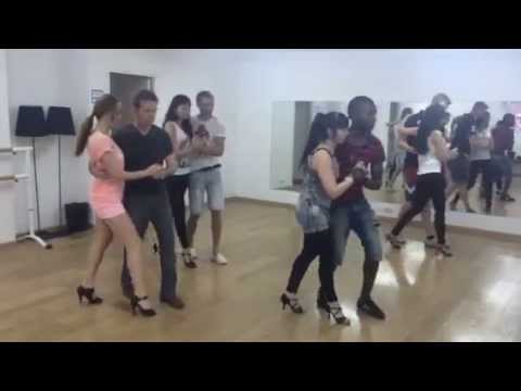 Kizomba lesson with Aladje Sheva 06.08.14 LAURA DANCE