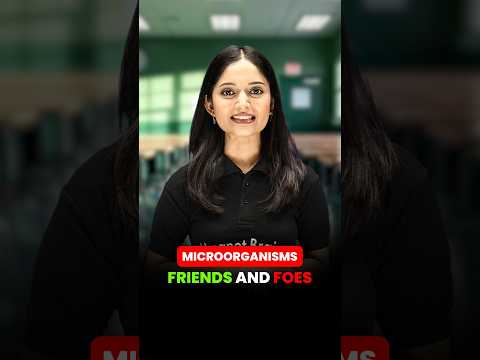 Microorganisms Friends and Foes 🌱🔬 #shorts