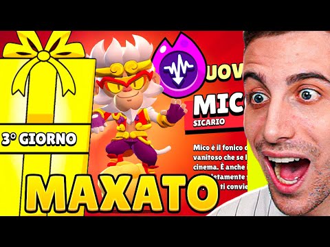 Sblocco e MAXO MICO! Nuovo Brawler GRATIS Mitico! Brawl Stars ITA!