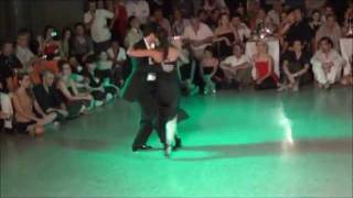GERALDIN ROJAS & EZEQUIEL PALUDI bailando el tango UNA CARTA en FRUTO DULCE TANGOS