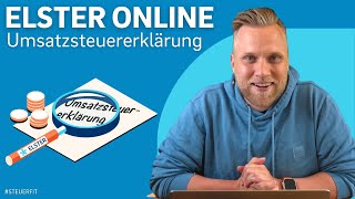 Umsatzsteuererklärung mit ELSTER online | ELSTER online Tutorial zur S