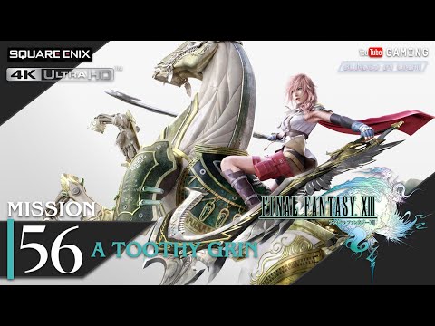 Final Fantasy XIII - Mission 56 | A Toothy Grin | 5 Stars | 4K 60fps #FF13 #FF13Missions