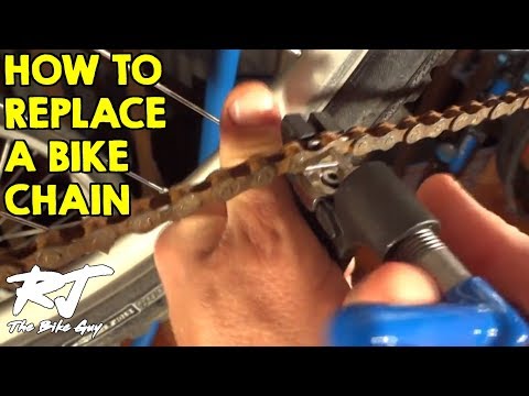 How To Replace A Bike Chain (KMC Z-72)