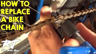 How To Replace A Bike Chain (KMC Z-72)