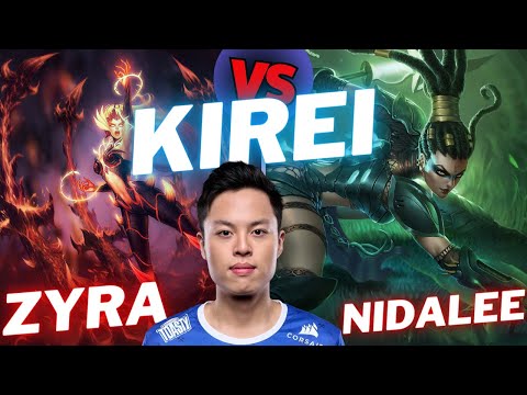KIREI | ZYRA VS NIDALEE | JNG GAMEPLAY | Patch 14.12 / Season 14 | #LeagueofLegends