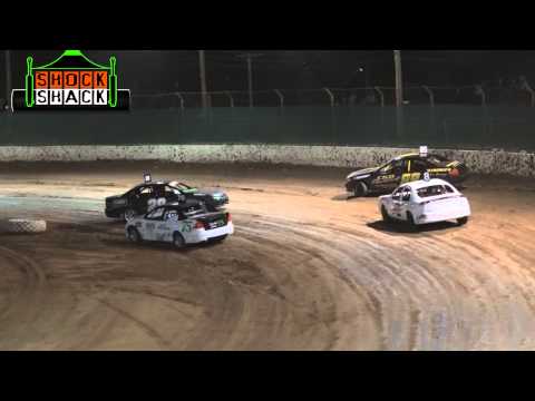 Production Sedans - B-Main - QLD Title - Maryborough Speedway - 09.05.15
