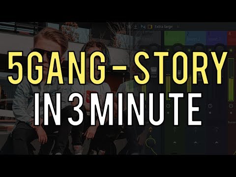 RECREEZ 5GANG - STORY IN 3 MINUTE!!! | Dragos Andrew