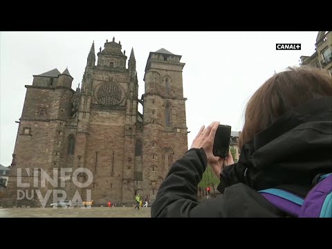 La cathédrale de Rodez - L'Info du Vrai du 25/04 - CANAL+